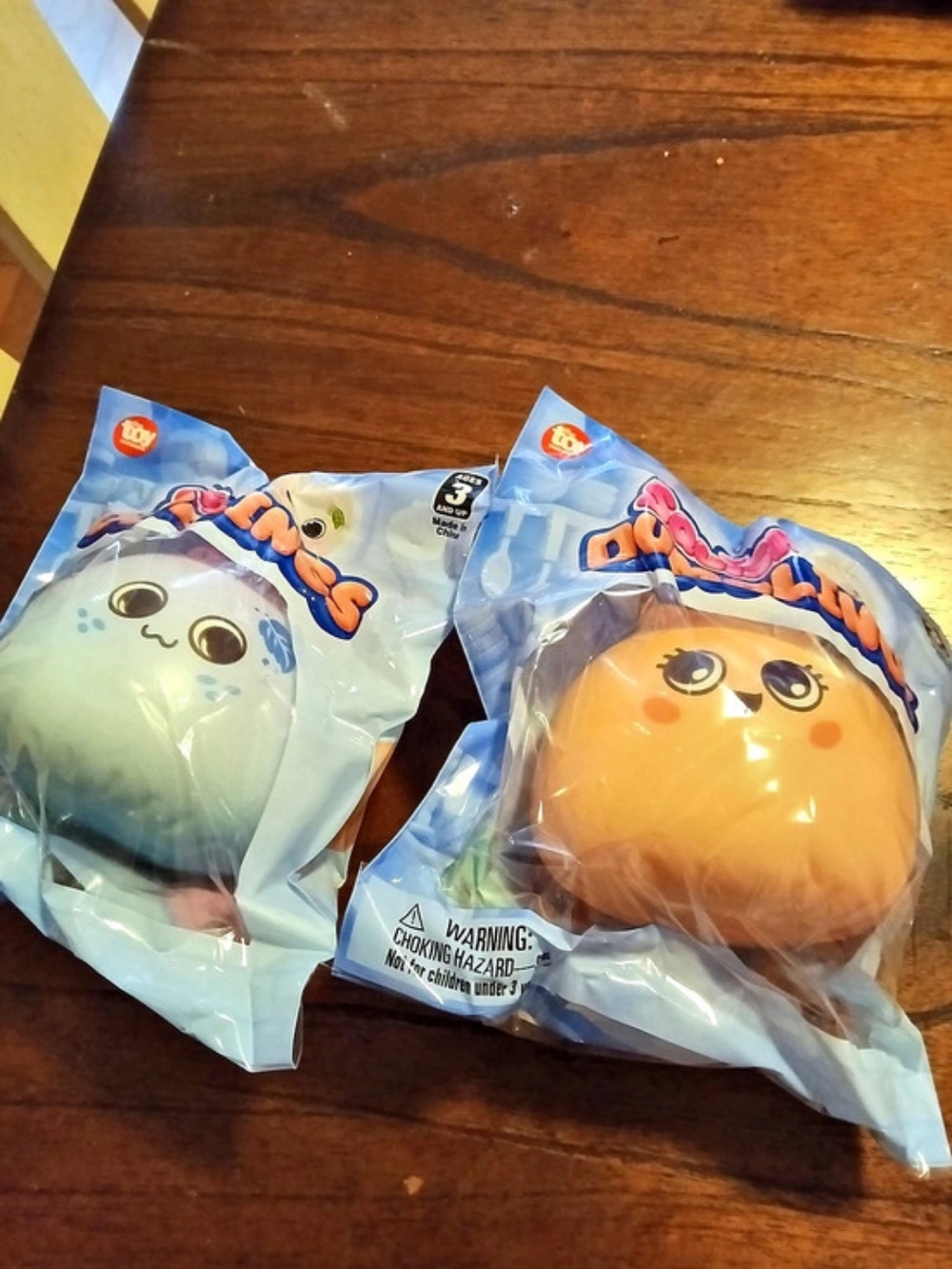 Tokidoki Plush Toys Set of 2 Orange & Blue NWT